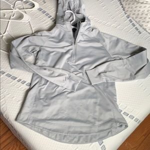 Gray women’s Nike sweatshirt